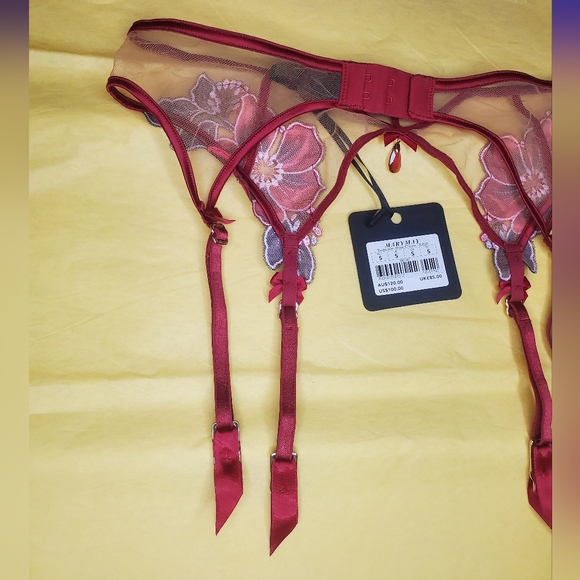 Mary May Suspender / Garter Belt Honey Birdette - Picture 9 of 14